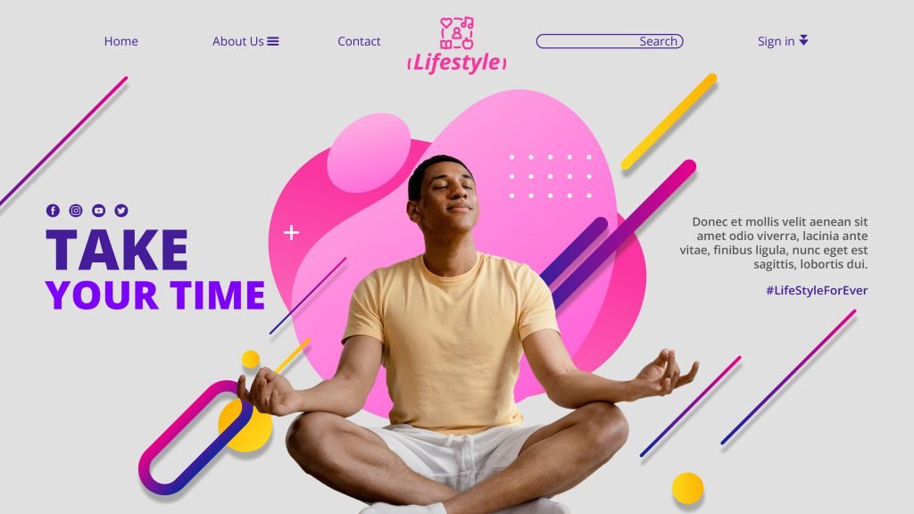 Landing Page design - Digital Krypton