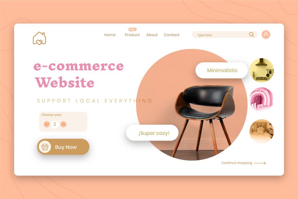 eCommerce Web design - Digital Krypton